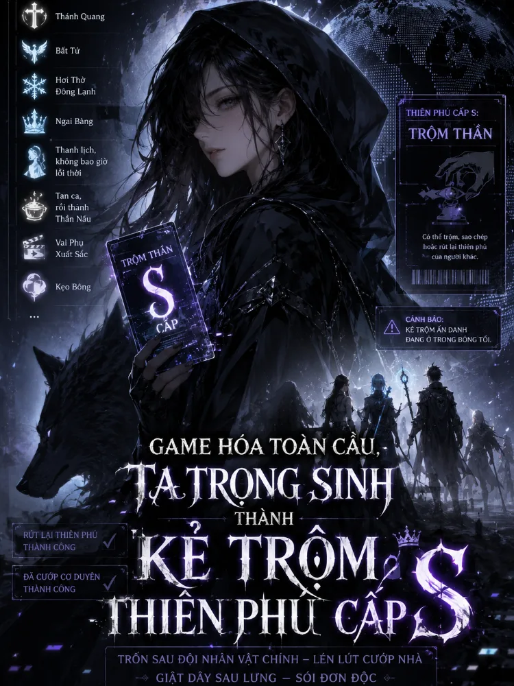 Game Hóa Toàn Cầu, Ta Trọng Sinh Thành Kẻ Trộm Thiên Phú Cấp S