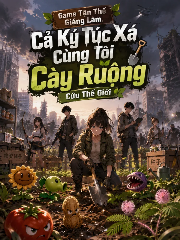 Game Tận Thế Giáng Lâm, Cả Ký Túc Xá Cùng Tôi Cày Ruộng Cứu Thế Giới