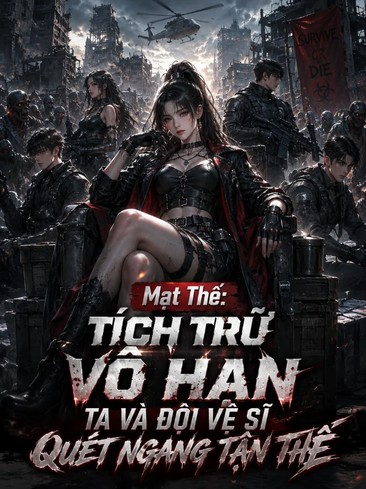 Mạt Thế: Tích Trữ Vô Hạn, Ta Và Đội Vệ Sĩ Quét Ngang Tận Thế