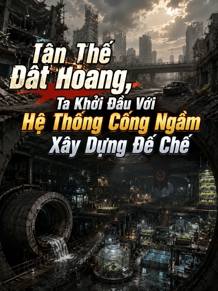 Tận Thế Đất Hoang, Ta Khởi Đầu Với Hệ Thống Cống Ngầm Xây Dựng Đế Chế