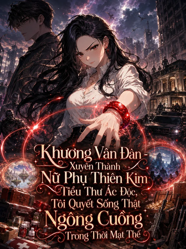 Khương Vân Đàn - Xuyên Thành Nữ Phụ Thiên Kim Tiểu Thư Ác Độc, Tôi Quyết Sống Thật Ngông Cuồng Trong Thời Mạt Thế