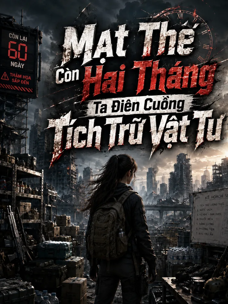 Mạt Thế Còn Hai Tháng, Ta Điên Cuồng Tích Trữ Vật Tư