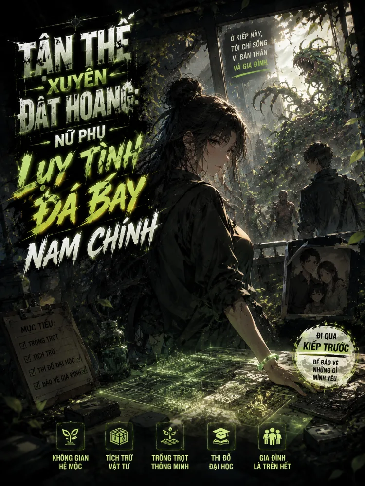 Tận Thế Xuyên Đất Hoang: Nữ Phụ Lụy Tình Đá Bay Nam Chính - Lâm Vi